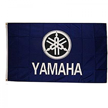 Yamaha Logo Flag Custom Printing Polyester Yamaha Banner
