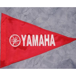 High Quality Polyester Yamaha Triangle Bunting Flag Custom