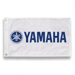 High Quality Yamaha advertising flag banners with grommet
