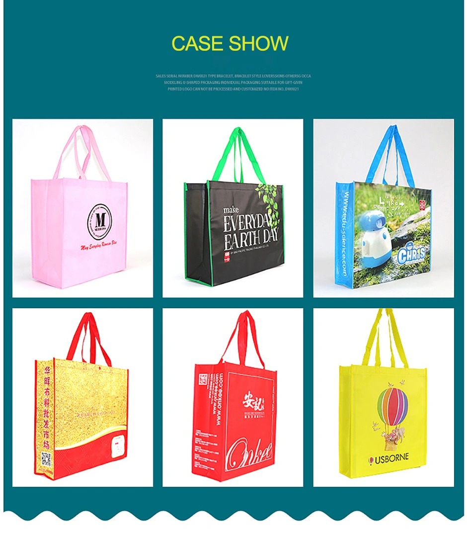 Tote Eco Friendly Non Woven Custom Logo Reusable Shopping Bag for Shopping