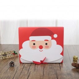 Custom Christmas Printing Logo Packing Tea Hat Cosmetic Flower Folding White Cardboard Paper Gift Packaging Box